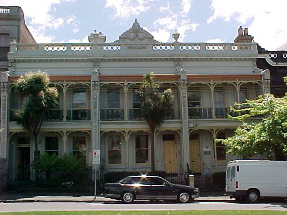 burlington terrace 400 396 albert street east melbourne front view oct1999