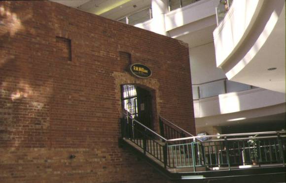 coops shot tower & flanking building knox place melb side view