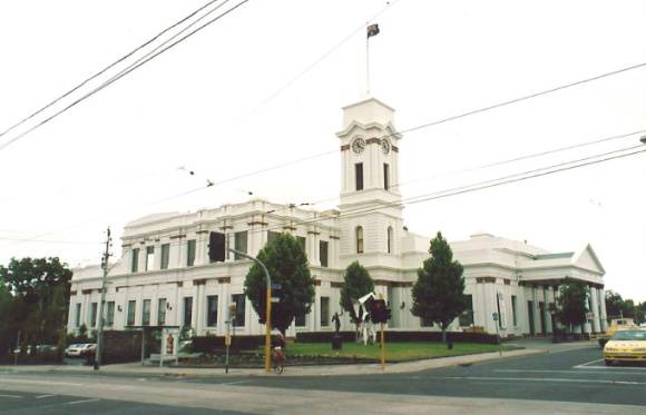 Exterior of former City of Caulfield Municipality