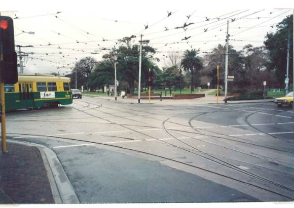 Tramway Crossing, Balaclava  and Hawthorn Roads