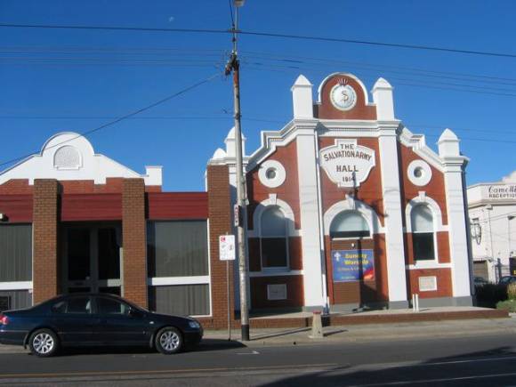 Salvation Army Hall, 710 High Street, Thornbury