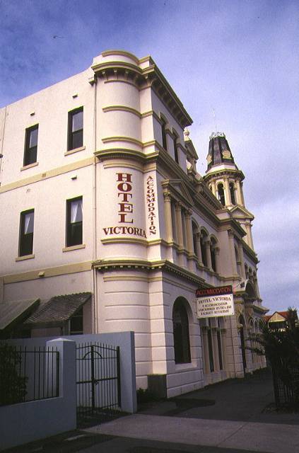hotel victoria beaconsfield parade albert park side elevation