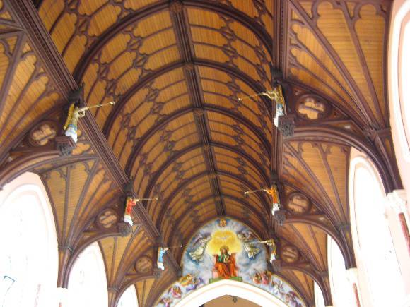 St Mary Star of the Sea_West Melb_ceiling_KJ_27/6/08