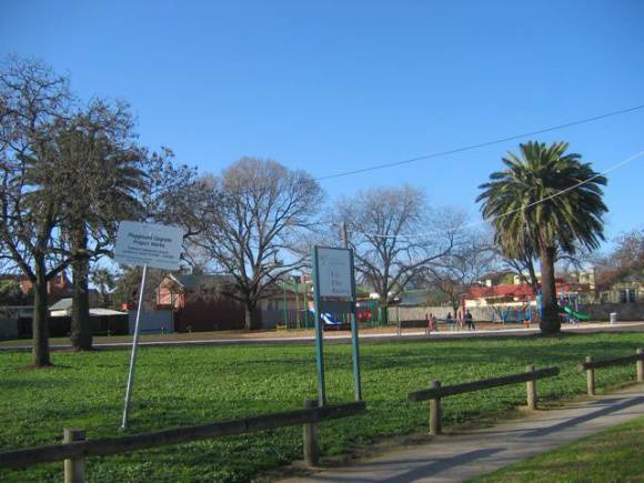 FG Pike Reserve, Mason Street