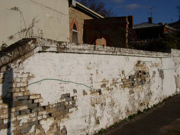  Rowan St wall