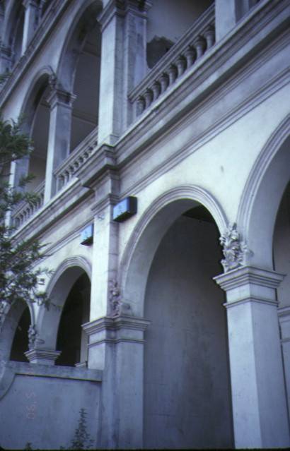 drummond terrace drummond street carlton detail of colonaded verandah may1990