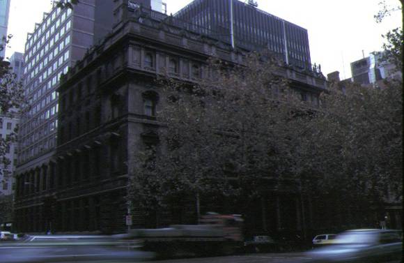 the australia club william street melb external front view