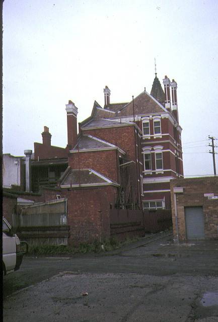anz bank queens parade fitzroy north rear view 1989