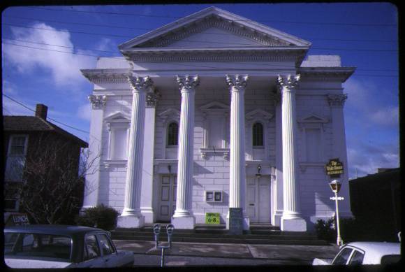 former baptist church ballarat front entrance