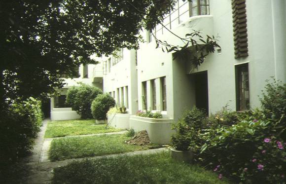 windermere flats broadway elwood side view & garden nov1992
