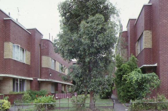 brunswick fire station & flats blyth street brunswick view of flats