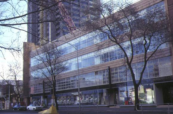 former mcphersons building collins street melbourne front view jul1988