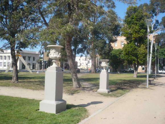 Johnstone Park   De Medici Urns   