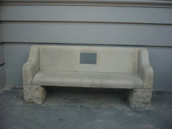 Johnstone Park   Seat Centenary Gift 1934   