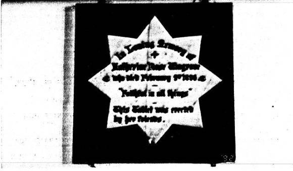 192 - Wingrove Cottage Pines 672 674 Main Rd 03 - Katherine Rose Wingrove (died 1896) memorial in St. Margaret's Anglican Church in Pitt St - Shire of Eltham Heritage Study 1992