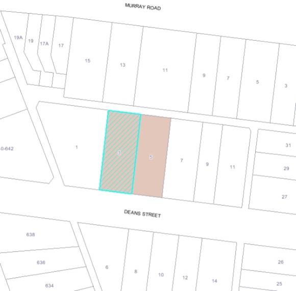 Map of 3 Deans St Coburg