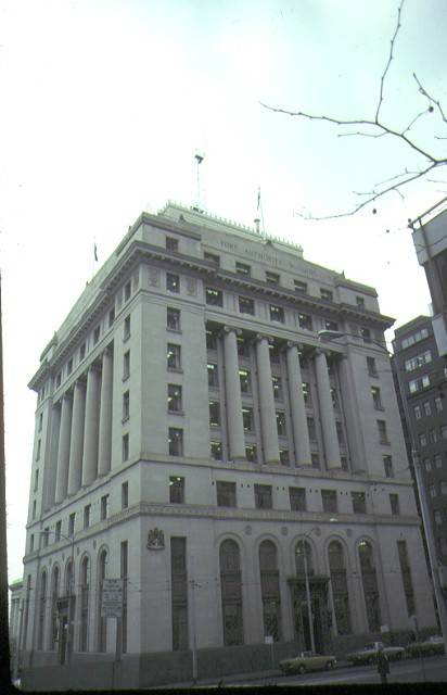 1 former port of melbourne authority building market street melbourne front view sep1978