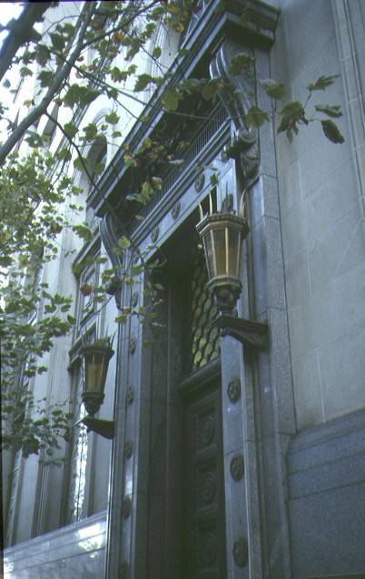 former port of melbourne authority building market street melbourne detail of entry