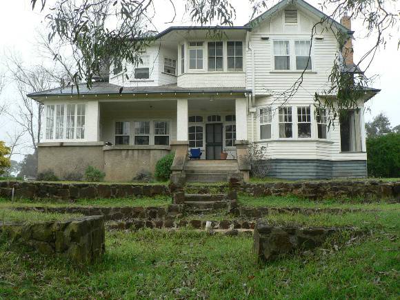 Nigretta Falls Homestead and  terraced garden elements