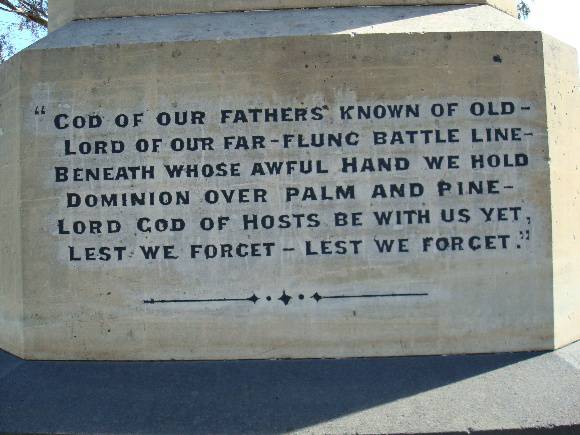 Boer War Monument   Kardinia Park   No 3
