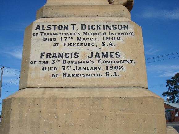 Boer War Monument   Kardinia Park   No 6