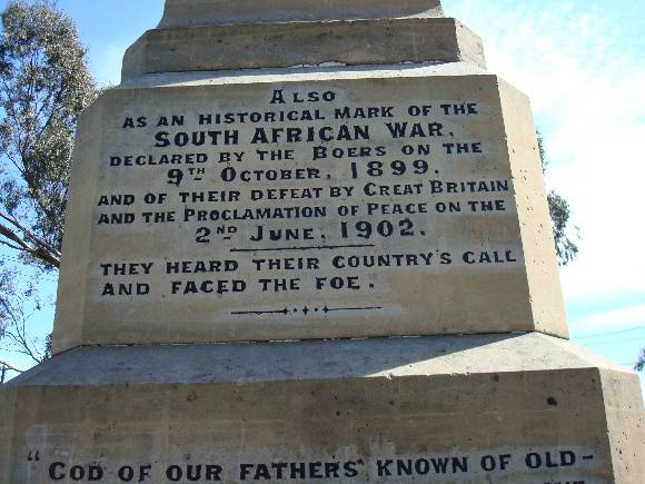 21756 Boer War Monument   Kardinia Park   No 9