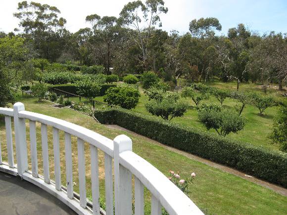 Westerfield_Frankston_north end of orchard & hedge from balcony_KJ_Dec 08