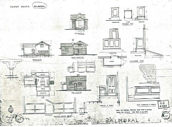 Balmoral Court House plan 