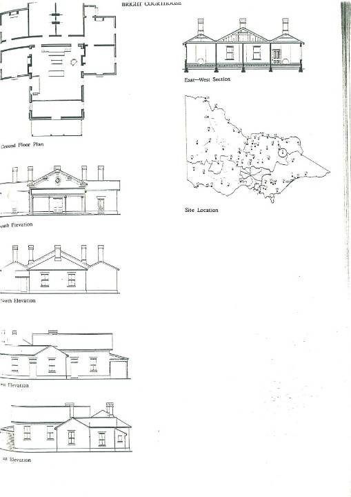 Bright court house architectural plans
