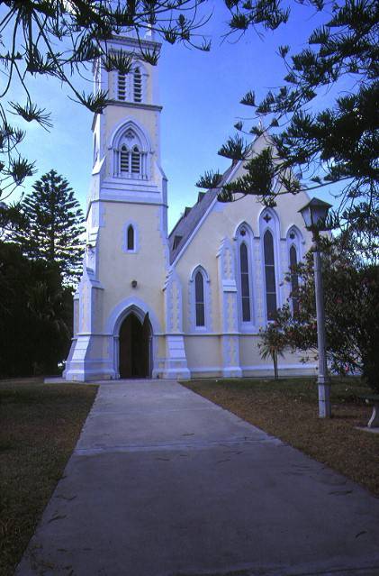 1 st george the martyr church & parish hall hobson street queenscliff front view