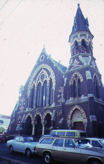 1 former wesleyan church & model school sydney road brunswick front view