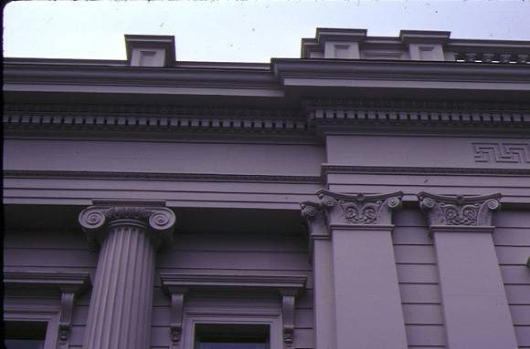 geelong town hall gheringhap street geelong column detail