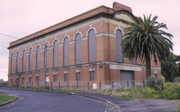 1 railway sub station off newmarket street flemington front view