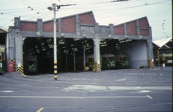 1 essendon tramway depot mount alexander road ascot vale saw tooth roof of tran shed