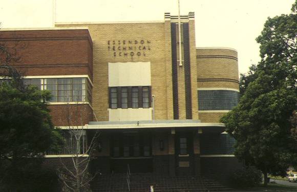 1 former essendon technical school buckley street essendon front entrance