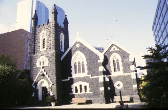 1 st augustines bourke street melbourne front view 1998