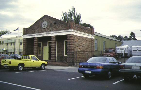 1 first footscray scout hall hyde street footscray front view apr1997