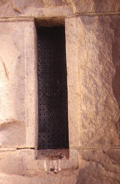 heathcote powder magazine slit window detail