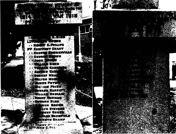 204 - War Memorial Main Road Eltham 05 - Shire of Eltham Heritage Study 1992