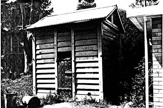 277 - Portable Timber Lock Up Eltham - Shire of Eltham Heritage Study 1992