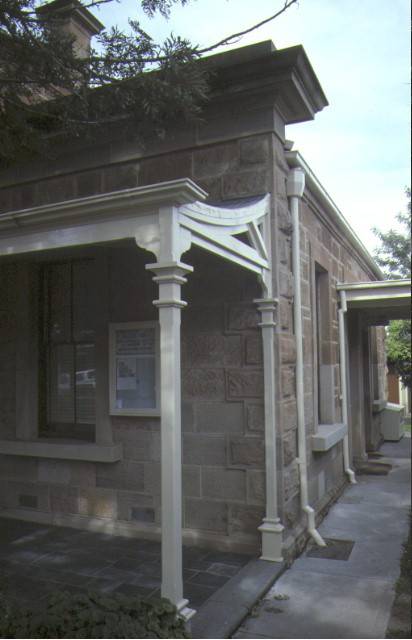 bacchus marsh court house main street bacchus marsh side view sep1984