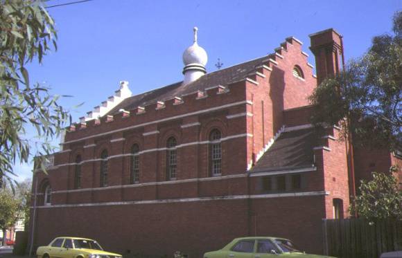 former flemington court house wellington street flemington side elevation may1987