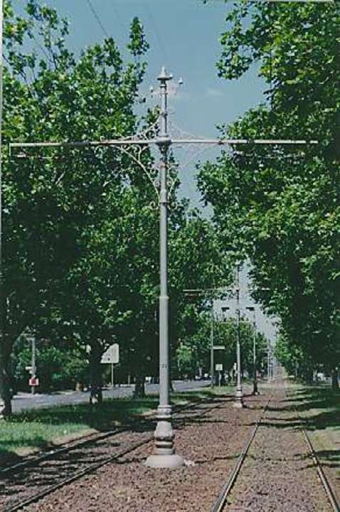 B6437 Ornamental Tram Poles 