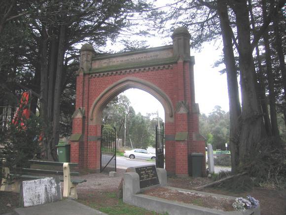 B4781 Nillumbik Cemetery  