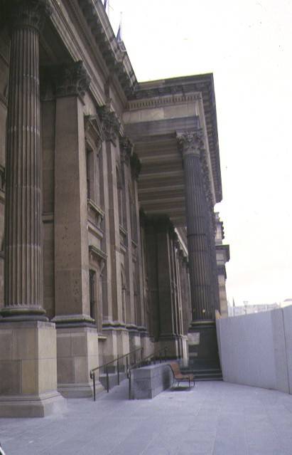 1 state library of victoria & national museum complex entrance feb1998