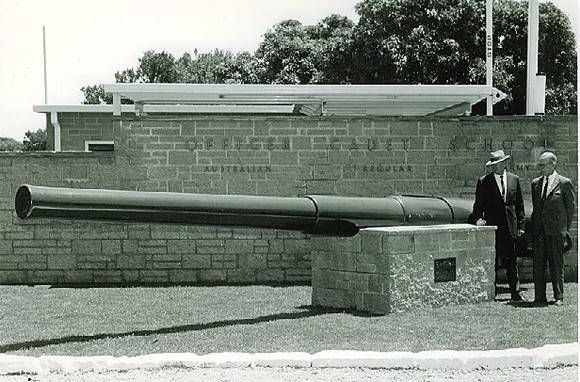 B2301 Gun, Officer Cadet School 