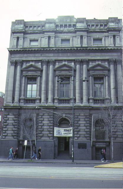 1 storey hall swanston street melbourne front elevation