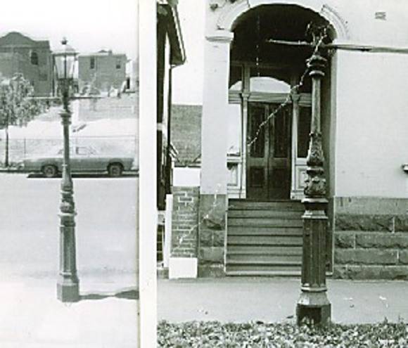 B3532 Two Gas Lamps 