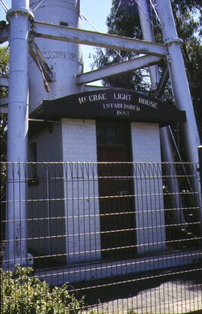 mccrae lighthouse nepean hwy mccrae entrance november 1997