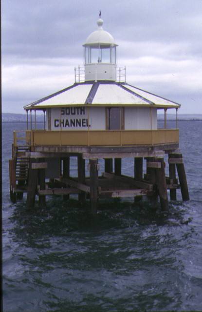 1 south channel pile light light after relocation front view